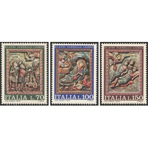 ITALIA - 1975 - Natale - 3 v.