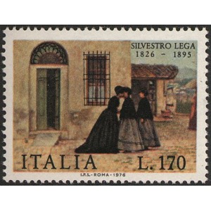 ITALIA - 1976 - 150° della nascita di Silvestro Lega - 1 v.
