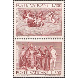 VATICANO - 1976 - 400° della morte di Tiziano Vecellio - 2 v. in coppia