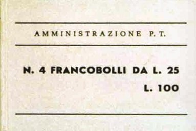 1976 Libretto Amministrazione P.T. in bodoniano 2 x 50 L. Ischia III tipo 1 libretto Italia 1 ITALIA - 1976 - Libretto Amministrazione P.T. in bodoniano 2 x 50 L. - Ischia III tipo - 1 libretto