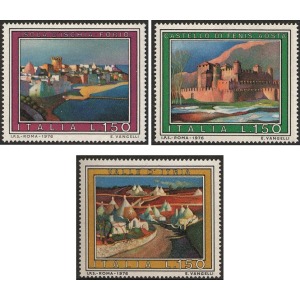 ITALIA - 1976 - Turistica III serie - 3 v.