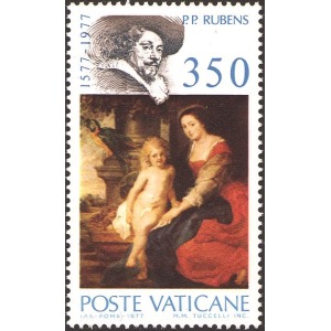 VATICANO - 1977 - 400° della nascita di Pieter Paul Rubens - 1 v.
