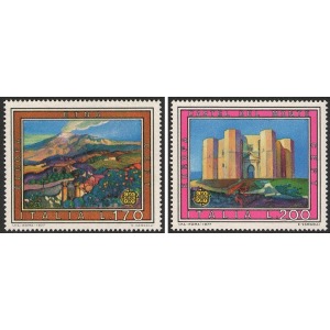 ITALIA - 1977 - Europa: Turismo - 2 v.