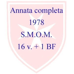 S.M.O.M. - 1978 - Annata completa - 16 v. + 1 BF