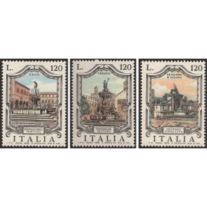 ITALIA - 1978 - Fontane d'Italia VI serie - 3 v.