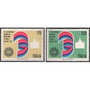 ITALIA - 1979 - 3° esposizione di macchine utensili - 2 v.