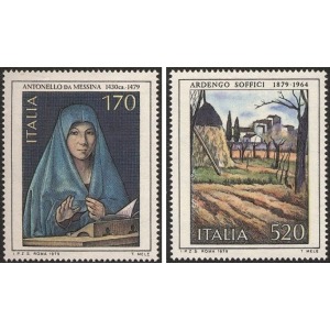 ITALIA - 1979 - Arte italiana VI serie - 2 v.