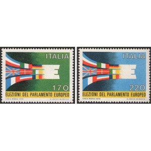ITALIA - 1979 - Elezioni del Parlamento Europeo - 2 v.