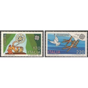 ITALIA - 1979 - Europa: Storia della Posta - 2 v.