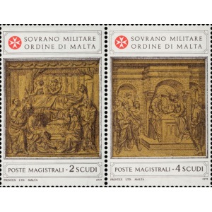 S.M.O.M. - 1979 - Formelle del Battistero Pieve di San Giovanni Battista nel Duomo di Siena - 2 v.