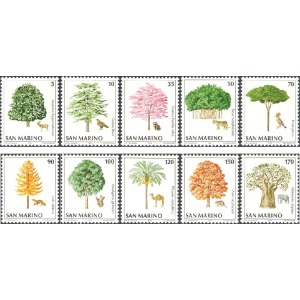 SAN MARINO - 1979 - Natura da salvare - 10 v.