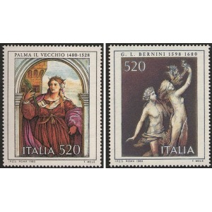 ITALIA - 1980 - Arte italiana VII serie - 2 v.