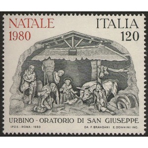 ITALIA - 1980 - Natale - 1 v.