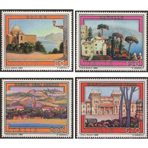 ITALIA - 1980 - Turistica VII serie - 4 v.