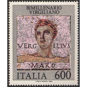 ITALIA - 1981 - 2000° della morte di Publio Virgilio Marone - 1 v.