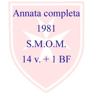 S.M.O.M. - 1981 - Annata completa - 14 v. + 1 BF