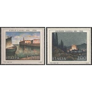 ITALIA - 1981 - Arte italiana VIII serie - 2 v.