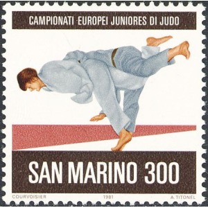 SAN MARINO - 1981 - Campionato europeo juniores di judo - 1 v.
