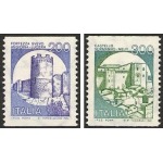 ITALIA - 1981 - Castelli d'Italia per distributori automatici 200 L. e 300 L. - 2 v.