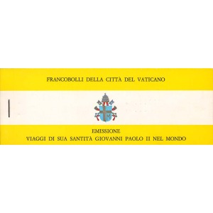 VATICANO - 1981 - I viaggi di Papa Giovanni Paolo II nel 1980 - 1 libretto