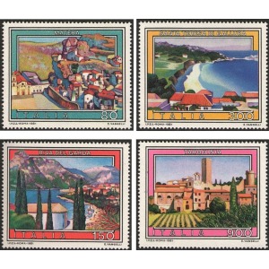 ITALIA - 1981 - Turistica VIII serie - 4 v.