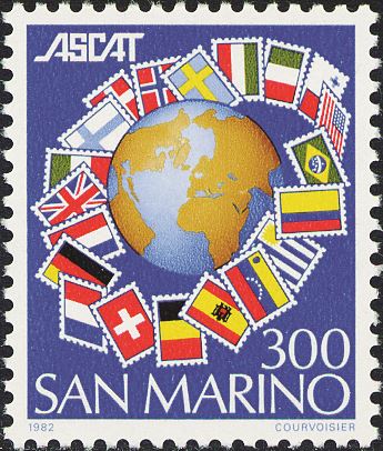 1982 ASCAT 1 v. San Marino SAN MARINO - 1982 - ASCAT - 1 v.