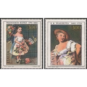 ITALIA - 1982 - Arte italiana IX serie - 2 v.