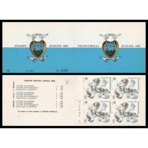 SAN MARINO - 1982 - Europa: Avvenimenti storici - 1 libretto ricordo