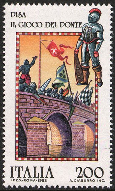 1982 Folclore I serie 1 v. Italia ITALIA - 1982 - Folclore I serie - 1 v.