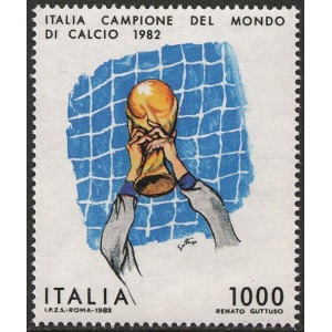ITALIA - 1982 - Italia campione del mondo di calcio 1982 - 1 v.