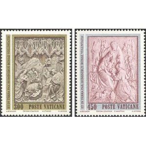 VATICANO - 1982 - Natale - 2 v.