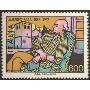 ITALIA - 1983 - 100° della nascita di Umberto Saba - 1 v.