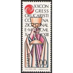 ITALIA - 1983 - 20° congresso Eucaristico - 1 v.