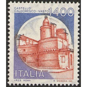 ITALIA - 1983 - Castelli d'Italia 1.400 L. - 1 v.