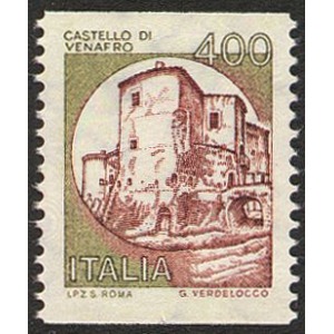 ITALIA - 1983 - Castelli d'Italia per distributori automatici 400 L. - 1 v.