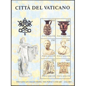 VATICANO - 1983 - Collezioni Vaticane d'arte negli USA I serie - 1 BF