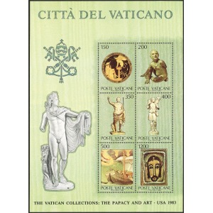 VATICANO - 1983 - Collezioni Vaticane d'arte negli USA III serie - 1 BF