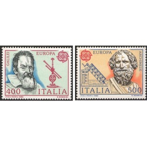 ITALIA - 1983 - Europa: Le grandi opere del genio umano - 2 v.