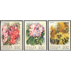 ITALIA - 1983 - Fiori d'Italia III serie - 3 v.