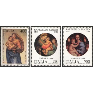 ITALIA - 1983 - Natale - 3 v.