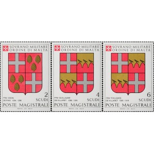 S.M.O.M. - 1983 - Stemmi dei Gran Maestri - 3 v.