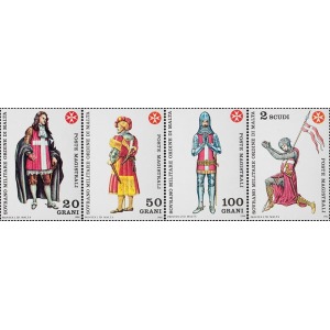 S.M.O.M. - 1984 - Antiche uniformi dell'Ordine - 4 v.