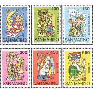 SAN MARINO - 1984 - Disegni di Jacovitti - 6 v.
