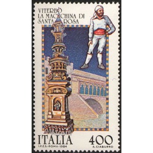 ITALIA - 1984 - Folclore III serie - 1 v.