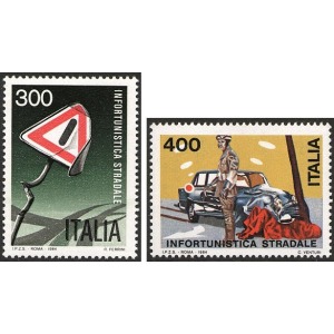 ITALIA - 1984 - Prevenzione degli infortuni stradali - 2 v.
