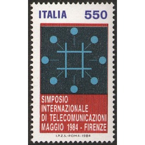ITALIA - 1984 - Simposio di telecomunicazioni - 1 v.