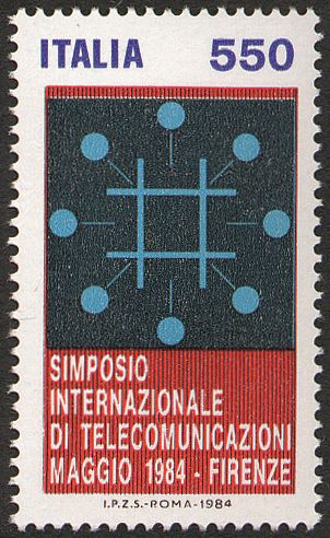 1984 Simposio di telecomunicazioni 1 v. Italia ITALIA - 1984 - Simposio di telecomunicazioni - 1 v.