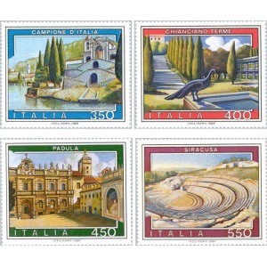 ITALIA - 1984 - Turistica XI serie - 4 v.