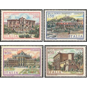 ITALIA - 1984 - Ville d'Italia V serie - 4 v.
