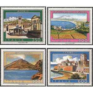 ITALIA - 1985 - Turistica XII serie - 4 v.